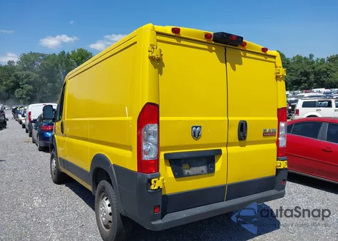 2021 Ram Promaster 1500 Low Roof 118 Wb from USA, damaged, VIN 3C6LRVNG7ME553707